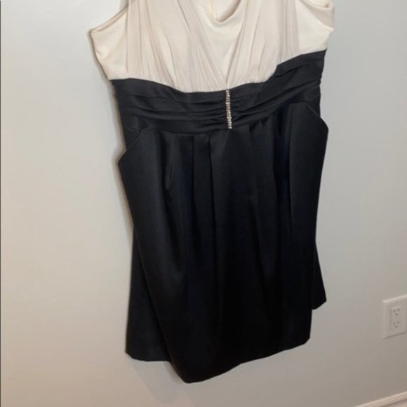 Laura Plus Women Sleeveless Empire Pencil Skirt Cocktail Dress Plus Size 20W - Picture 4 of 14